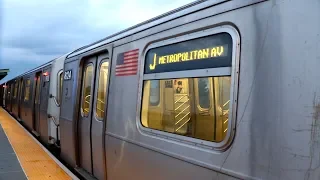 MTA New York City Subway J Trains Via The M Line Seneca Avenue BMT Myrtle Avenue Line