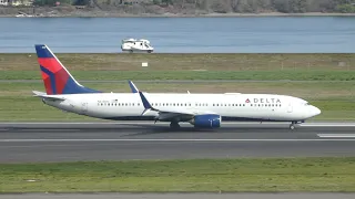 Delta Air Lines Boeing 737-932 ER N838DN Takeoff from PDX