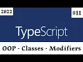 TypeScript Arabic Tutorial - OOP