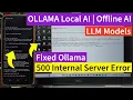 Ollama 500 Internal Server Error error starting runner exec serve executable file not found in PATH