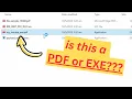 Social Engineering - Disguise EXE Malware as a PDF Document Resource Hacker