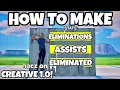 How To Make A STATS BOARD In FORTNITE CREATIVE 1 0 NO VERSE Tutorial