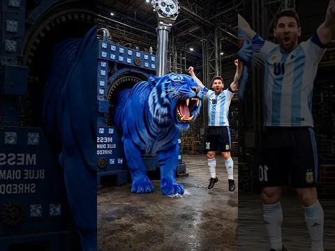Ronaldo’s Golden Watch Creates a MONSTER TIGER🥹😱#shorts #youtubeshorts #ytshorts #shortsfeed