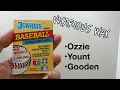 1991 Donruss rip with two hall of famers and a Gooden