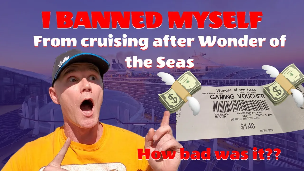 I BANNED Myself From Cruising After My Wonder of the Seas Gambling Sessions!