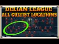 Assassin s Creed Odyssey All DELIAN LEAGUE Cultist Locations - Cult Unmasked Trophy Achievement