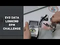EV3 datalogging RPM challenge highlights