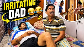 IRRITATING DAD 😂😂 | నాన్నతో ఈరోజు మామూలుగా లేదు! | Vlog 31