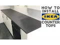 How To Install Laminate IKEA Countertops Quick and Easy