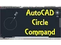AutoCAD Circle command Basic by Engineer AutoCAD Tutorials