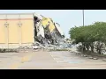 The demolition of the Palladium