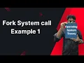 fork system call operating system Bangla Tutorial Example 1