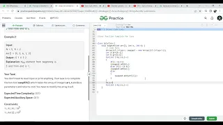 GFG - Swap kth elements using java