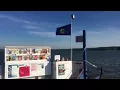 Aboard the Fort Ti ferry