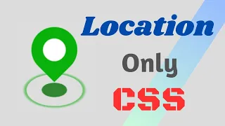 Google Maps Marker Animation CSS Animation Effect Only CSS