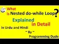 Nested do while Loop in C Language