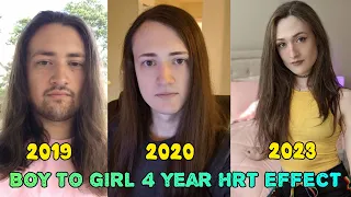 Boy to Girl 4 Year Transition Male to Female Transition Boy to Girl Transition MTF Transition