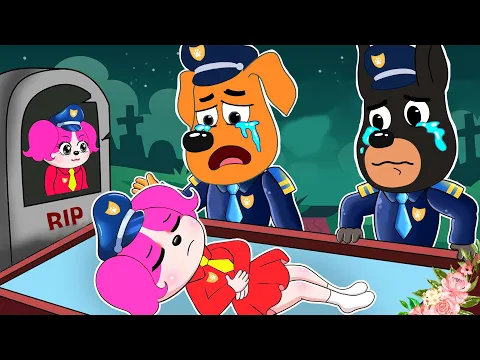Download MP3 Goodbye MY HERO, Sheriff Papillon !!! Sad Story Sheriff Labrador Animation