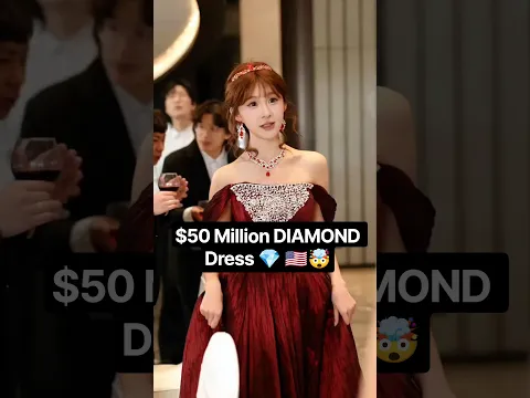 $50 Million DIAMOND Dress π Sophia Had NO IDEA Who She REALLY Was #shorts
