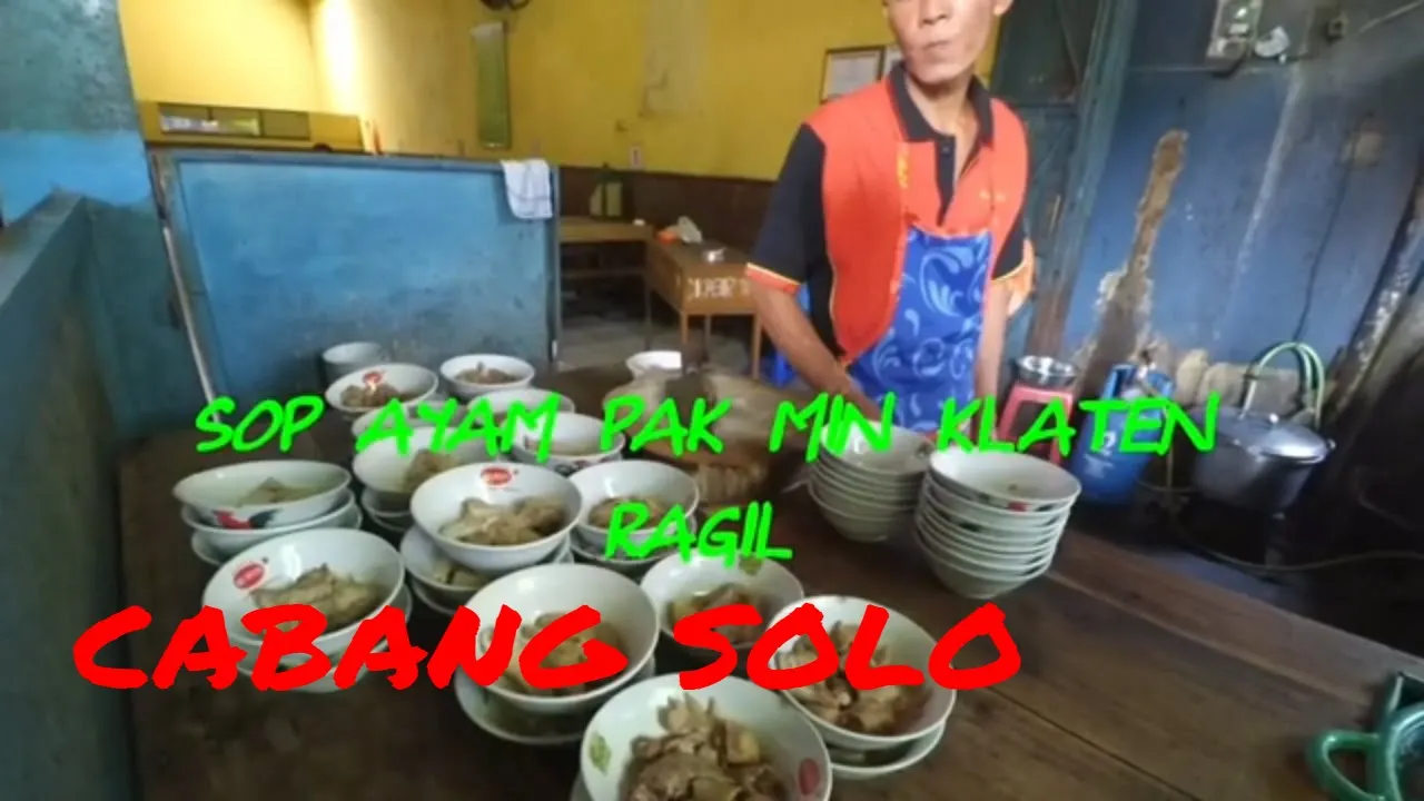 #vlog 7 - Bongkar resep Sop Ayam Pak Min Klaten langsung dari pemilik