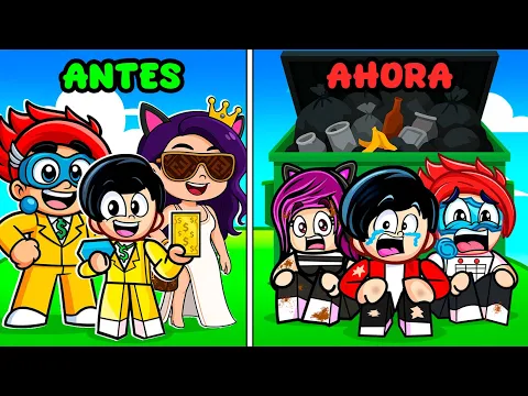 Video Thumbnail: DE MILLONARIOS A POBRES en ROBLOX BROOKHAVEN | Karim Juega
