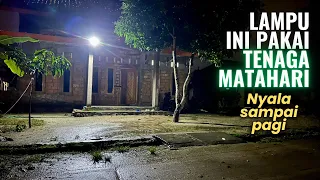 lagi tanpa listrik pln lampu jalan terang bisa tahan 12 jam pju tenaga matahari versi original