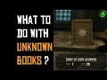 What to do with Unknown Books TES V Skyrim