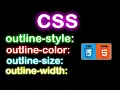 CSS outline CSS outline style CSS tutorial for beginners in tamil tamilan