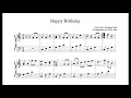 Download Lagu Happy Birthday (Piano Sheet Music) - Arrangement by Felix Sun