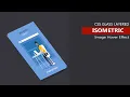 CSS Isometric Glass layered Image hover using html and css