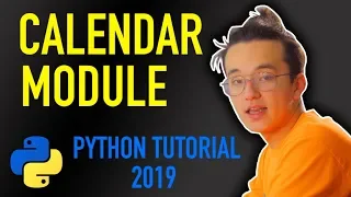 3 - how do I create a calendar in python Python tutorial for absolute beginners 2019