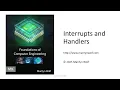 Interrupts and Handlers