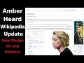 Amber Heard s Updated Wikipedia Page
