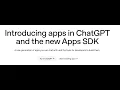 OpenAI Apps SDK aka GPT App SDK Build Your First GPT App with MCP