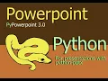 PyPowerpoint 3 0 - make slides in Powepoint with Python
