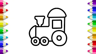 Train coloring pages Train Coloring Book for Kids Train Coloring Page for Kids
