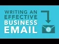 Writing an Effective Business Email