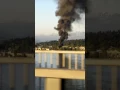 Fire in Delta lumber yard