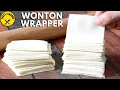 HOW TO MAKE WONTON WRAPPER PERFECTLY WONTON WRAPPER RECIPE EASY RECIPE
