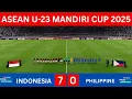 Download Lagu 🔴 TIMNAS LUAR BIASA |INDONESIA 7-0 PHILIPPINE - ASEAN U-23 MANDIRI CUP 2025 GAMEPLAY PES 2021
