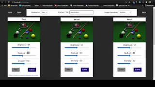 Web App - Photo Editing