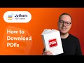 How to Download PDFs in PDF Editor