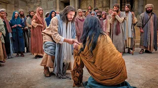 Jesus e a mulher adúltera: Vá e não peques mais