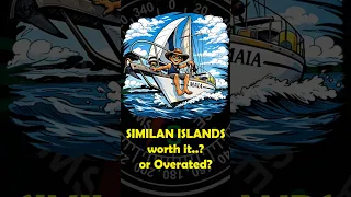 Paradise or Chaos? Our Similan Sailing Story #shorts