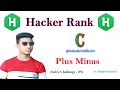 Plus Minus in c program Hacker Rank Algorithms Solution Problem Solve - 05 Arman Hossain