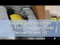 Review Skechers Men On-The-GO Hyper Slide Deriver Slides - 246020-YLBK Anti-Slip, Goodyear Rubber,