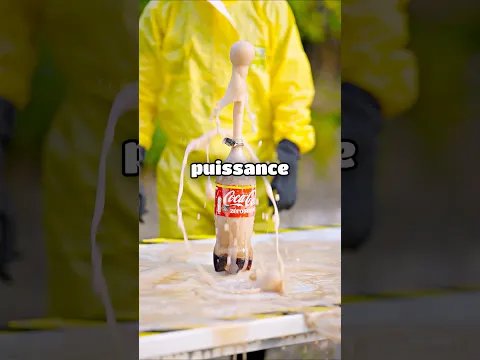 Une FUSÉE mentos coca ! 🚀