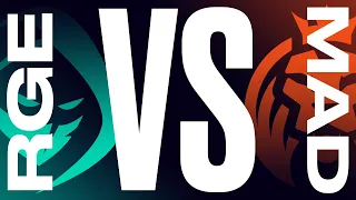 RGE vs. MAD - Week 7 Day 1 | LEC Summer Season | Rogue vs. MAD Lions (2022)