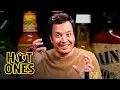 Jimmy Fallon Gets Spooked By Spicy Wings Hot Ones
