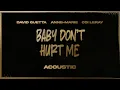 David Guetta, Anne-Marie, Coi Leray - Baby Dont Hurt Me (Acoustic) [VISUALIZER]